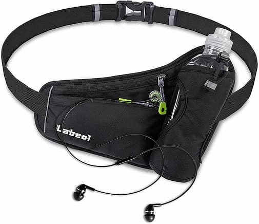 hiking waist pack with water bottle holder