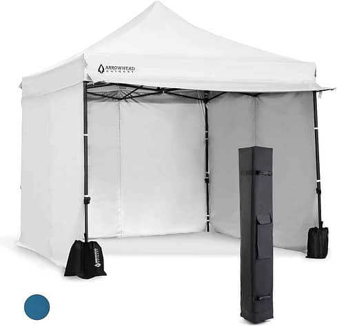 wind resistant canopy tent